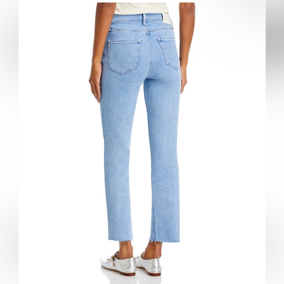 NWT PAIGE Cindy High Rise Ankle Straight Jeans Size 32 - Picture 5 of 14
